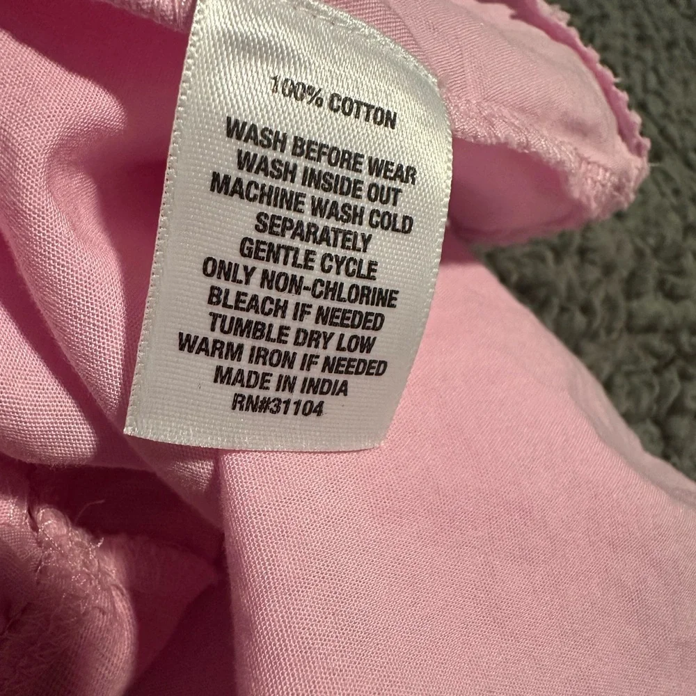 Pink Ruffle Hem Top - Picture 6 of 7